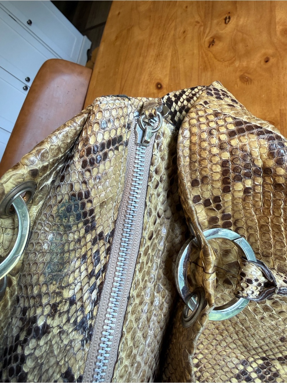 Authentic Python Vintage Menotti Bag - Picture 6 of 13